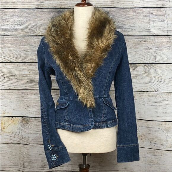 NWT LOT 29 Jean Jacket size M - Picture 2 of 16